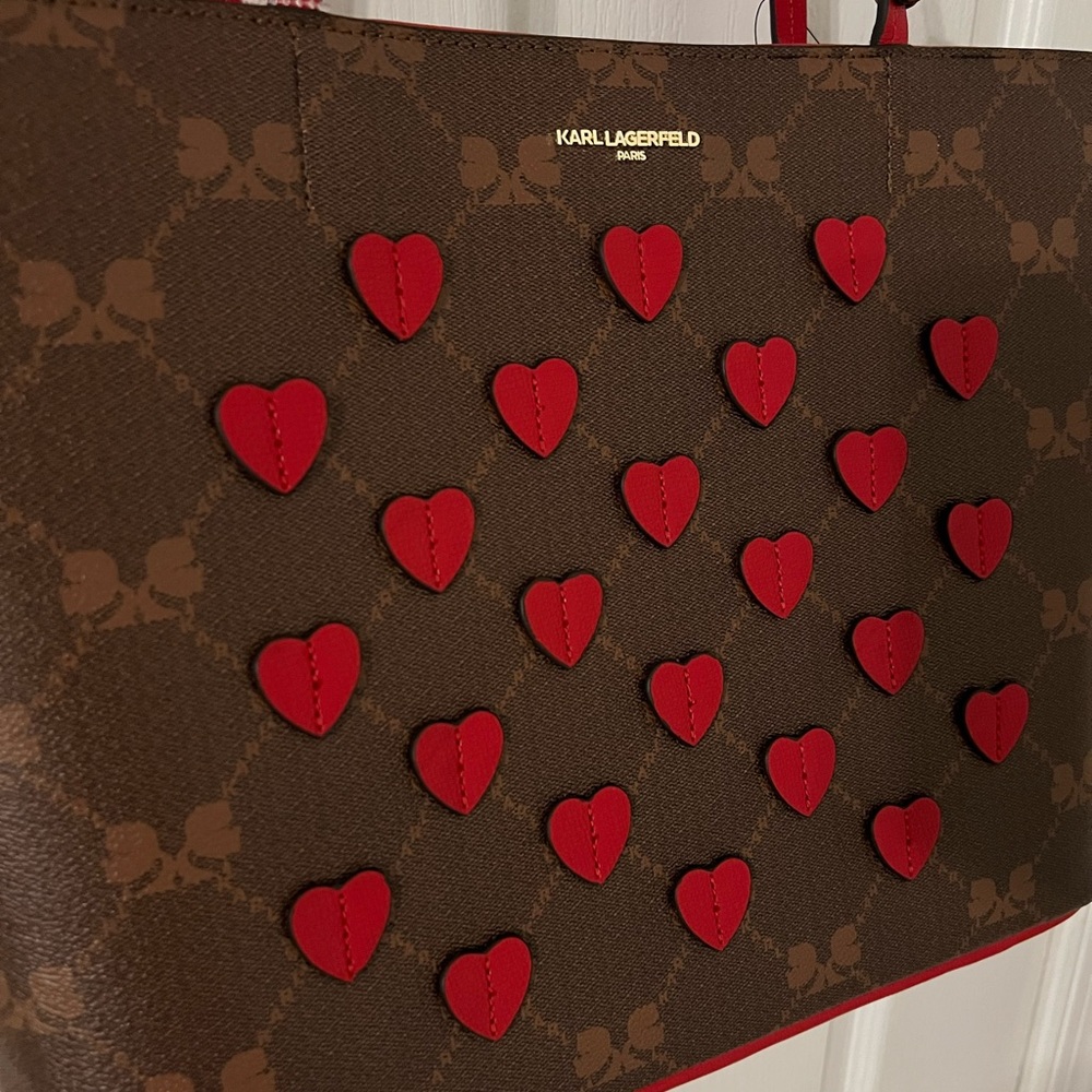 - Authentic Karl lagerfield large shoulder bag/tote new with original tags - Picture 5 of 6